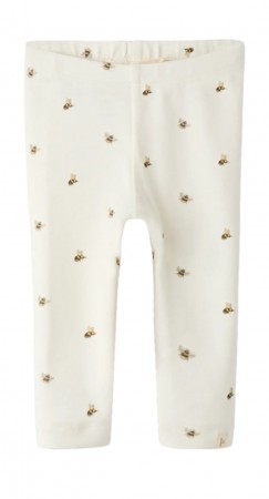 Gayo slim leggings, coconut milk/bee, Lil Atelier