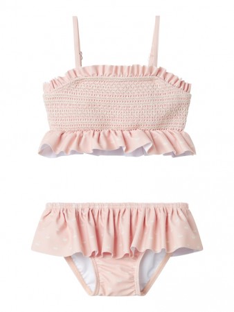 Fiona swim set, peach whip, Lil Atelier
