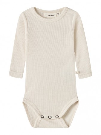 Nalu rib wo/mo slim body, turtledove, Lil Atelier