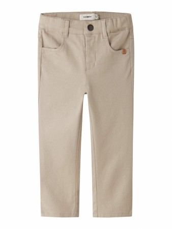 Doreen twill reg pant, Oxford tan, Lil Atelier