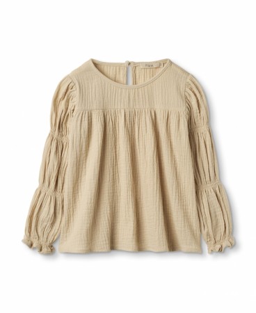 Suma blouse, sandshell, Fliink