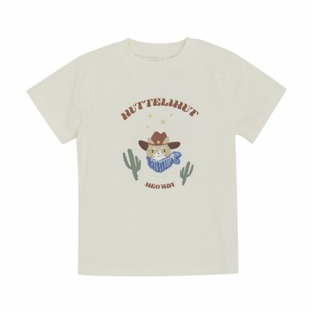 T-shirt, antique white, Huttelihut
