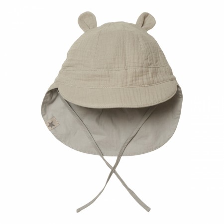 Safari reversible sunhat muslin, skye, Huttelihut