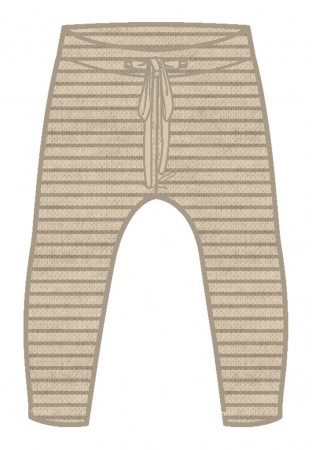 Loro knit pant, wood ash, Lil Atelier