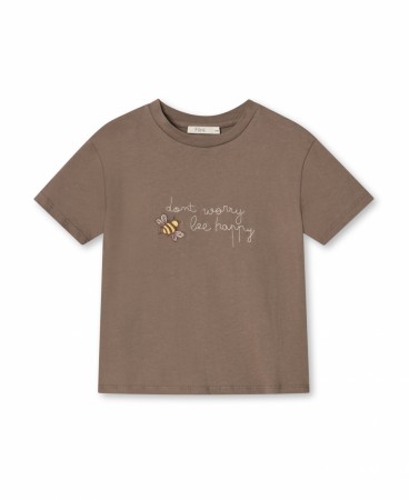 Sommer bee t-shirt, pine bark, Fliink