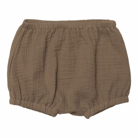 Baggy shorts muslin, nougat, Huttelihut