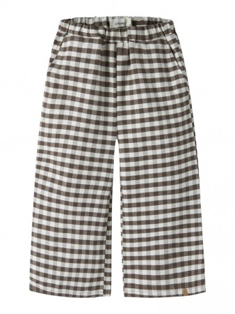 Noki wide pant, teak, Lil Atelier