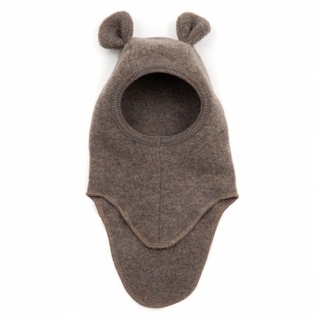 Teddy elefanthut woolfleece, brown, Huttelihut