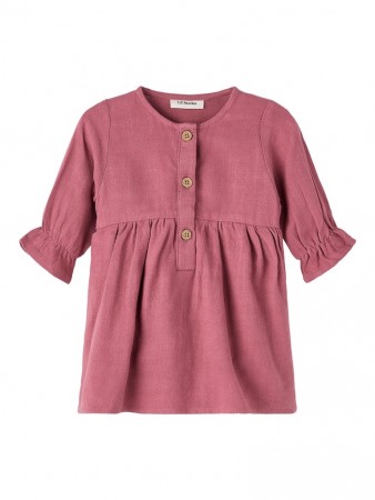 Heather loose body dress, dry rose, Lil Atelier