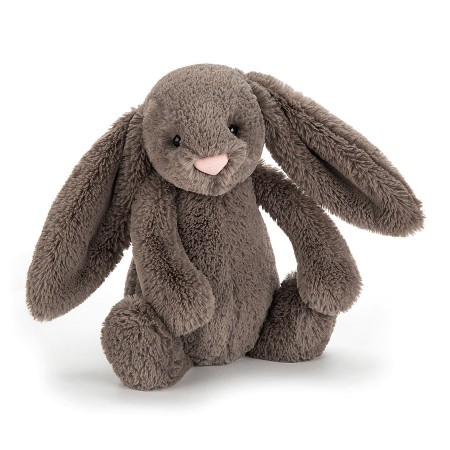 Kanin plysj 31cm bashful, truffel, Jellycat