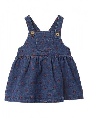 Liva loose skirtall baby, dark blue, Lil Atelier