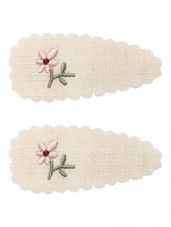 Olala hair clips, birch, Lil Atelier