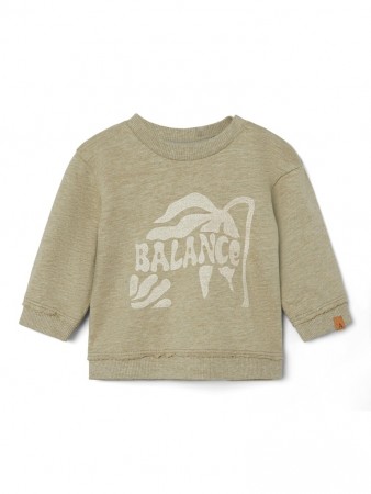 Homan loose sweat baby, sage, Lil Atelier
