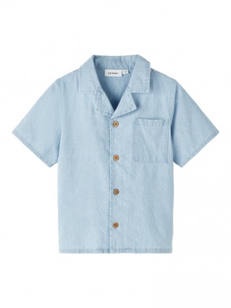 Daley loose denim shirt, light blue, Lil Atelier