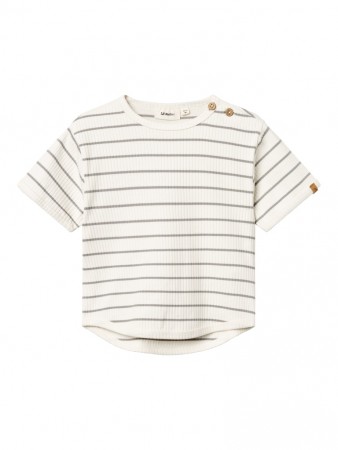 Kail top, coconut milk/limestone, Lil Atelier