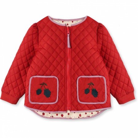 Kota berry jacket, pompeian red, Fliink