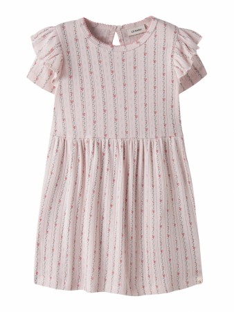 Rachello dress, morganite/flower, Lil Atelier