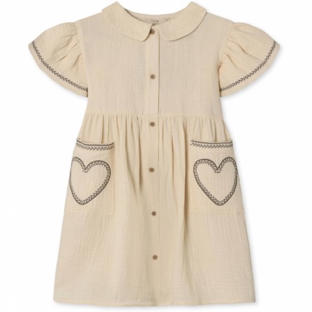 Amour dress, sandshell, Fliink