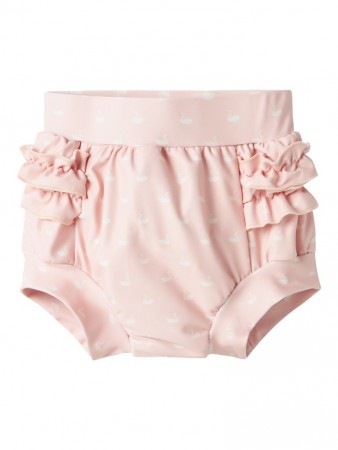 Fiona swim bloomers, peach whip, Lil Atelier