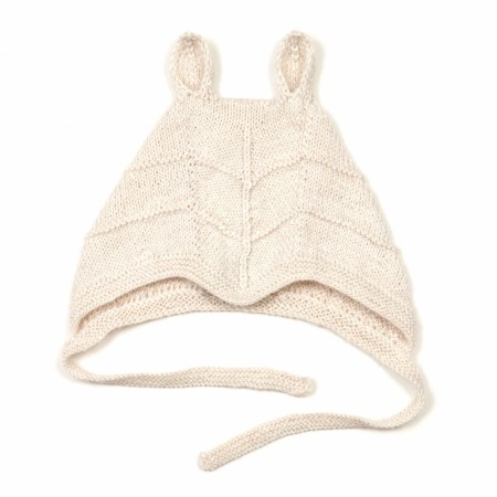 Rabbit hut alpaca wool, off white, Huttelihut