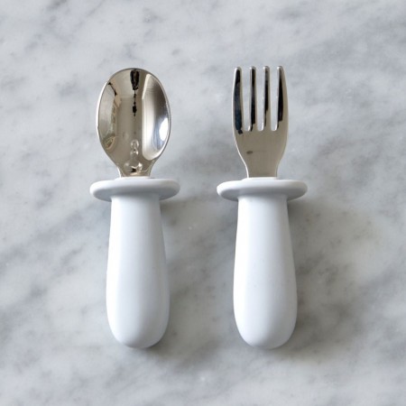 Baby cutlery set, glacier grey, Jack o Juno