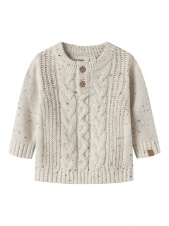 Galto knit baby, turtledove, Lil Atelier