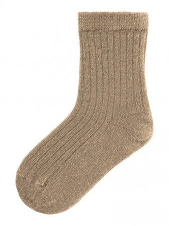 Rakel wool sock, tigers eye, Lil Atelier