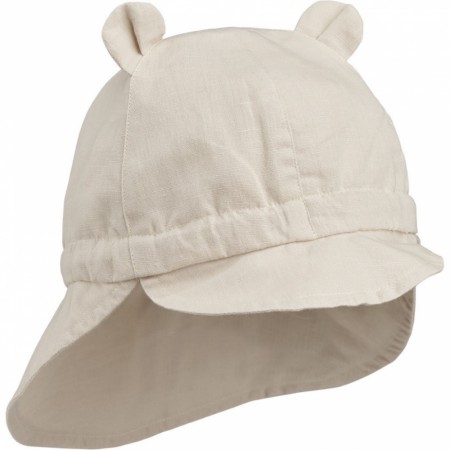 Gorm linen sun hat, sandy, Liewood