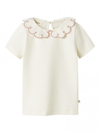 Fundo slim top girl, coconut milk/misty rose, Lil Atelier 