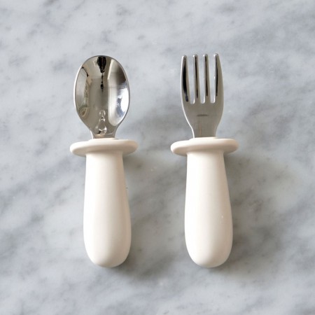 Baby cutlery set, cream, Jack o Juno