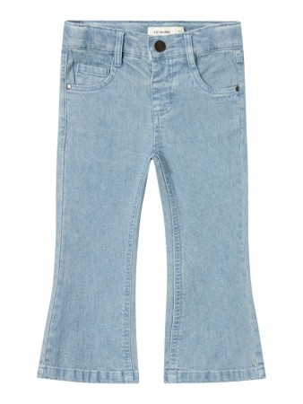 Salli slim bootcut jeans, blue denim, Lil Atelier