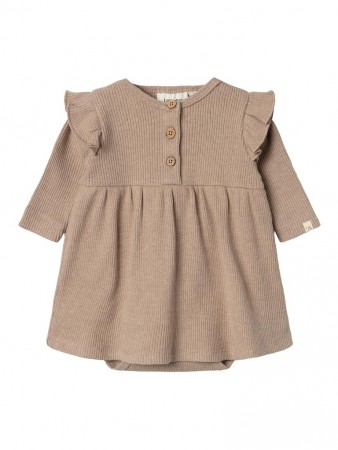 Sophia body dress, nougat, Lil Atelier