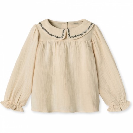Amour blouse, sandshell, Fliink