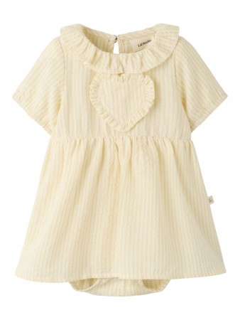 Folly body dress, coconut milk/sahara sun, Lil Atelier