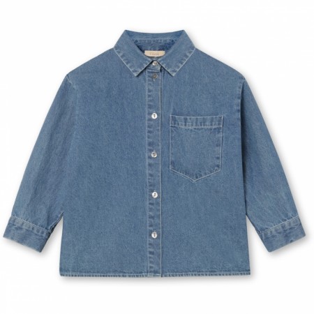 Don shirt, light denim blue, Fliink