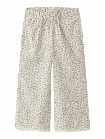 Fjola wide ancle pant, coconut milk, Lil Atelier