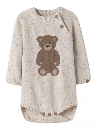 Galto knit body, turtledove/teddy, Lil Atelier