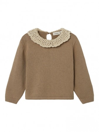 Loro knit, chinchilla, Lil Atelier