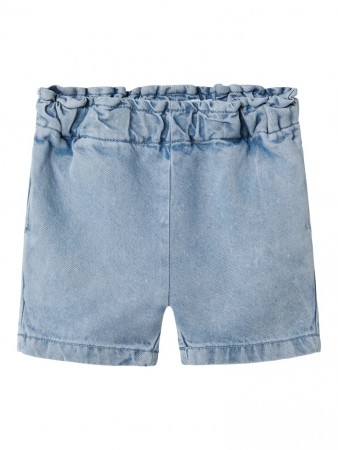 Holly loose denim shorts baby, medium blue, Lil Atelier