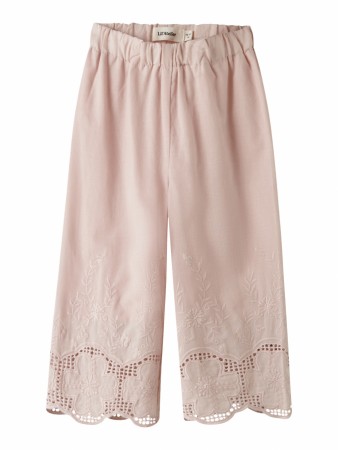 Dayna wide ancle pant, peach whip, Lil Atelier