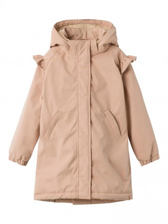 Gudruna long jacket, roebuck, Lil Atelier