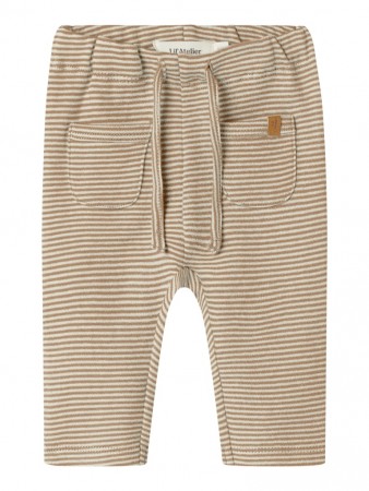 Ohio loose pant, turtledove/sepia tint, Lil Atelier