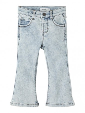 Salli slim bootcut jeans, light blue, Lil Atelier