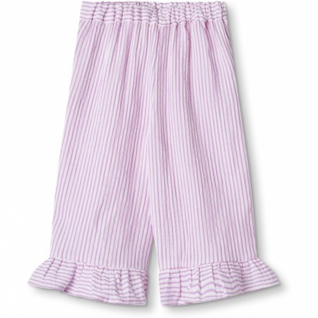 Ciao stripe pant, cloud dancer/pink, Fliink