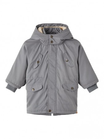 Golan long jacket, quiet shade, Lil Atelier