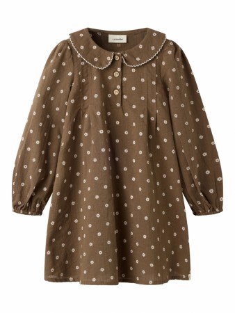 Hulla loose dress, teak, Lil Atelier