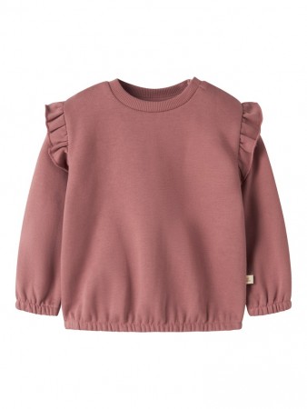 Kilano loose sweat, whitered rose, Lil Atelier