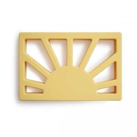 Biteleke sol, muted yellow, Mushie