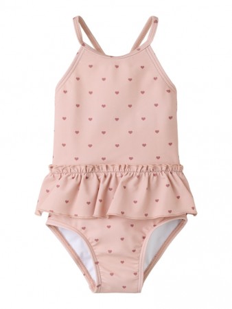 Helgina swimsuit baby, misty rose, Lil Atelier