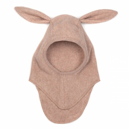 Bunbun balaclava cottonfleece, ash rose, Huttelihut